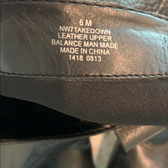 Gorgeous Black Nine West Leather Takedown boots. - Picture 2 of 6